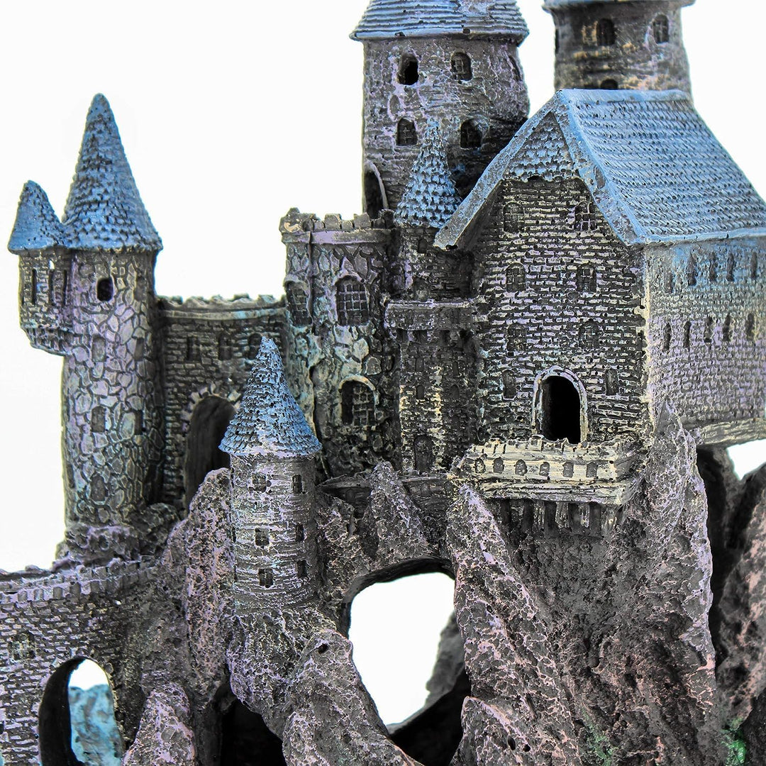 Penn-Plax Castle Aquarium-Dekoration, handbemalt mit realistischen Details, über 36,7 cm hoch, Teil