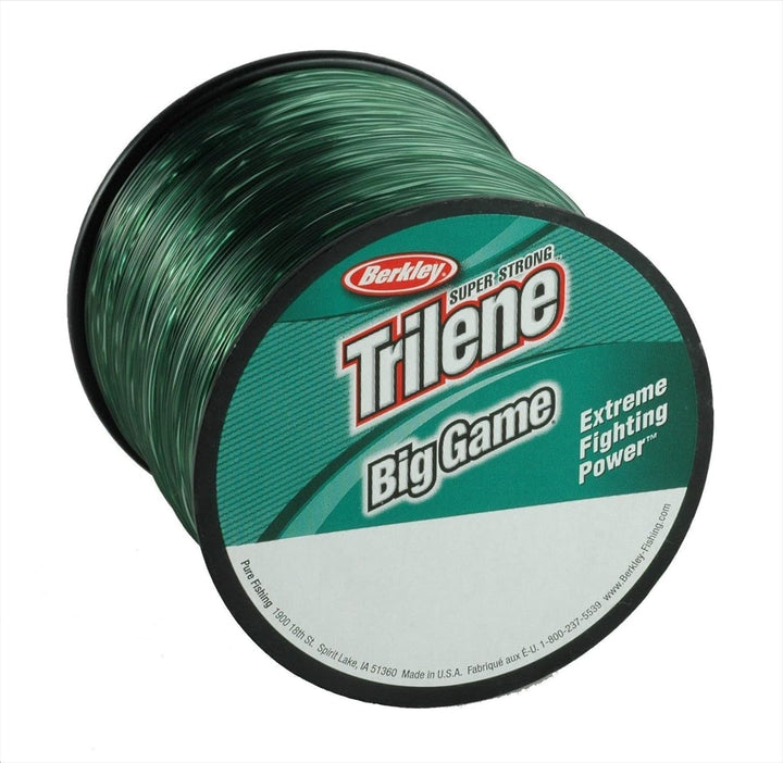 Berkley Big Game Trilene Monofilament Individuelle Spool 8 Pound Test-1700 Yard grün, 8 Pound Test-1
