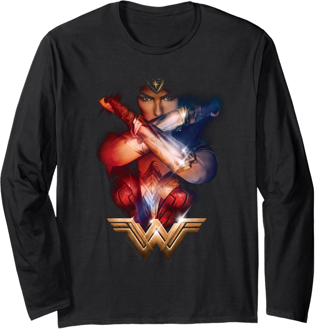 Wonder Woman Movie Arms Crossed Langarmshirt