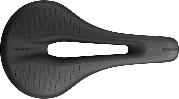 Terry Fahrradsattel Fly Exera Gel Men in der Farbe Schwarz, Polsterung: Comfort Foam, Comfort Gel, S
