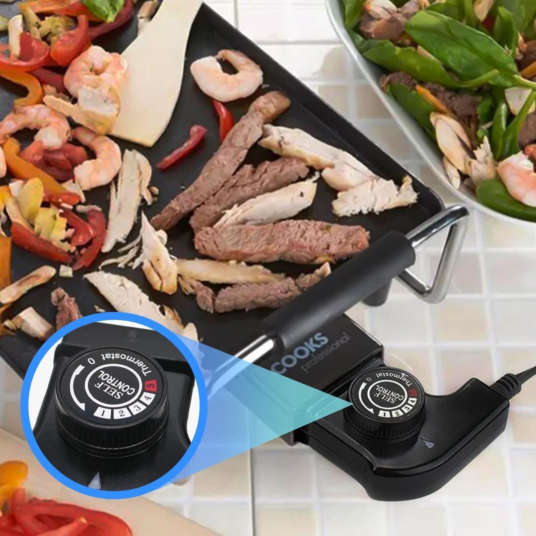 Anakel Home Kabel für elektropfanne Grillplatte, Thermostat für Princess, Kabel mit Thermostat für F