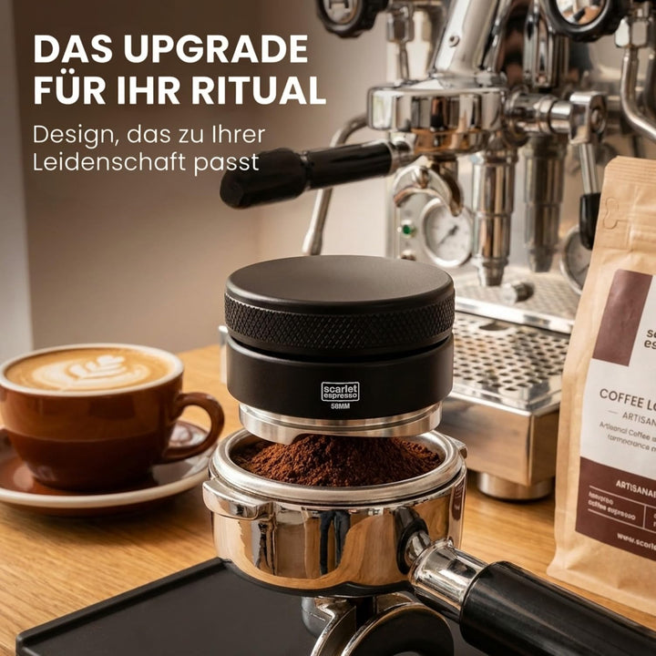 scarlet espresso | Distributor »Grande TRE«, gleichmässige Verteilung von Kaffeepulver im Siebträger