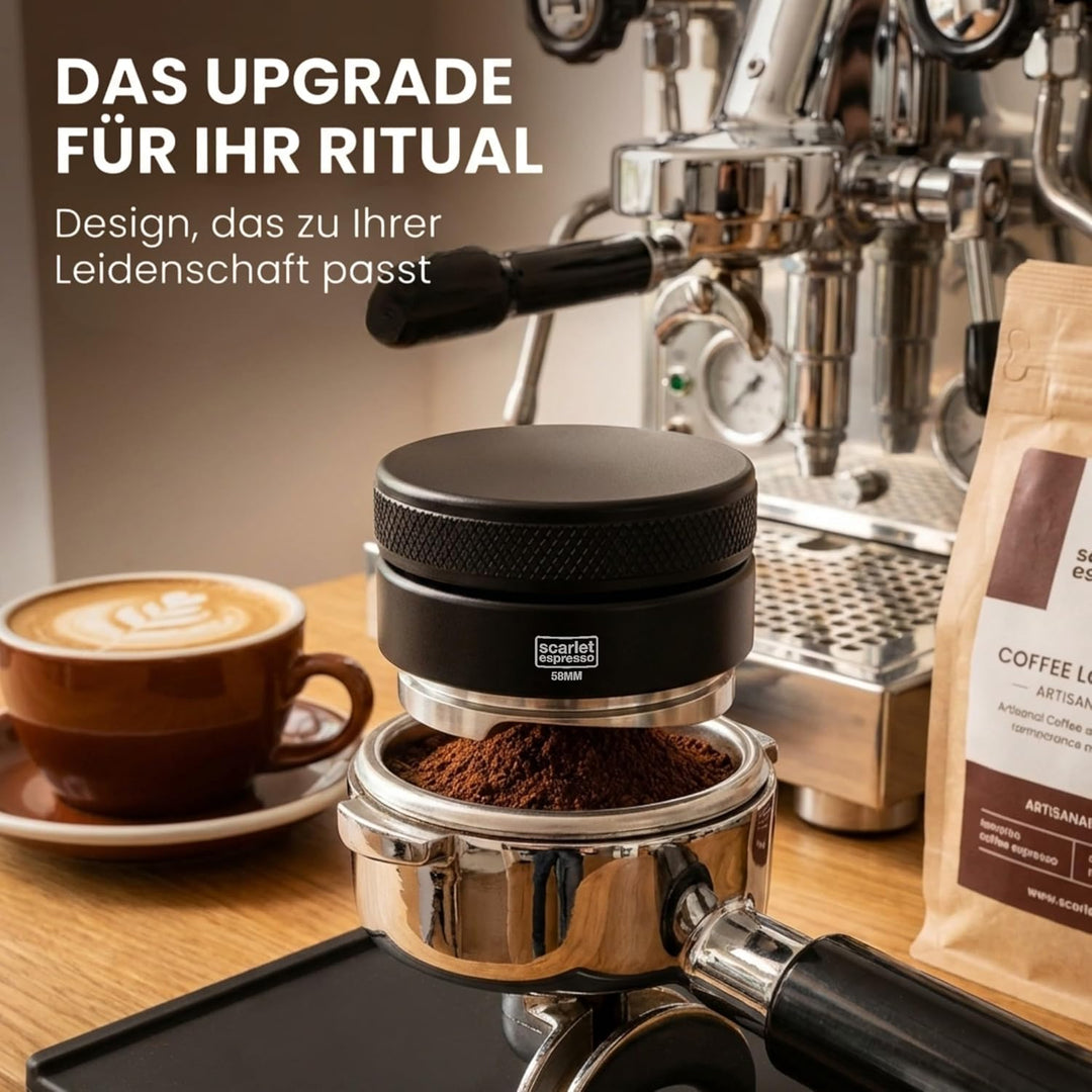 scarlet espresso | Distributor »Grande TRE«, gleichmässige Verteilung von Kaffeepulver im Siebträger