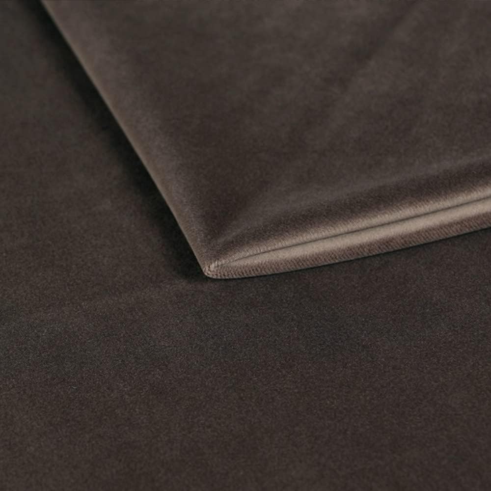 Ferocity Vorhang mit Schlaufen Klettverschluss 1 Stück 250 H x 145 B cm Blickdichte Gardinen Fenster