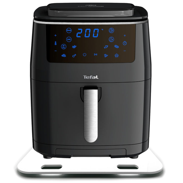 Gleitbrett aus Acryl für Tefal Heissluftfritteuse Easy Fry Grill & Steam | weiss | 32x32cm | hochwer
