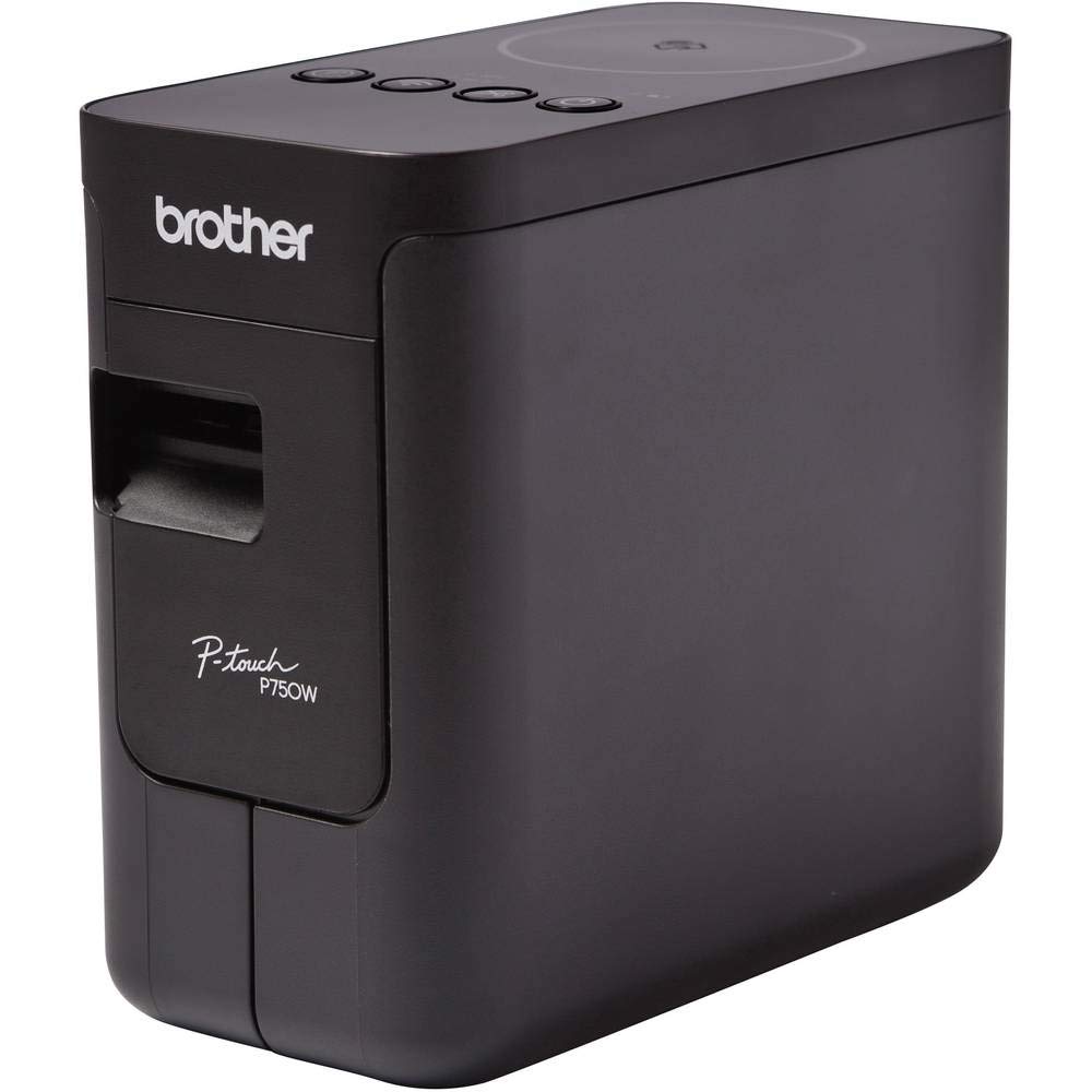 Brother PT-P750W Beschriftungsgerät für den PC inklusive WLAN und NFC (für 3,5 bis 24 mm breite TZe-