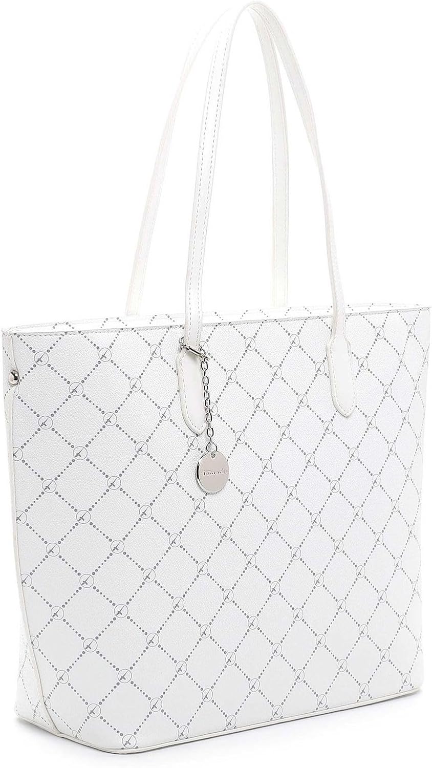 Tamaris Damen Handtasche 30107 Grösse: EU Einheitsgrösse White / White, Einheitsgrösse White / White