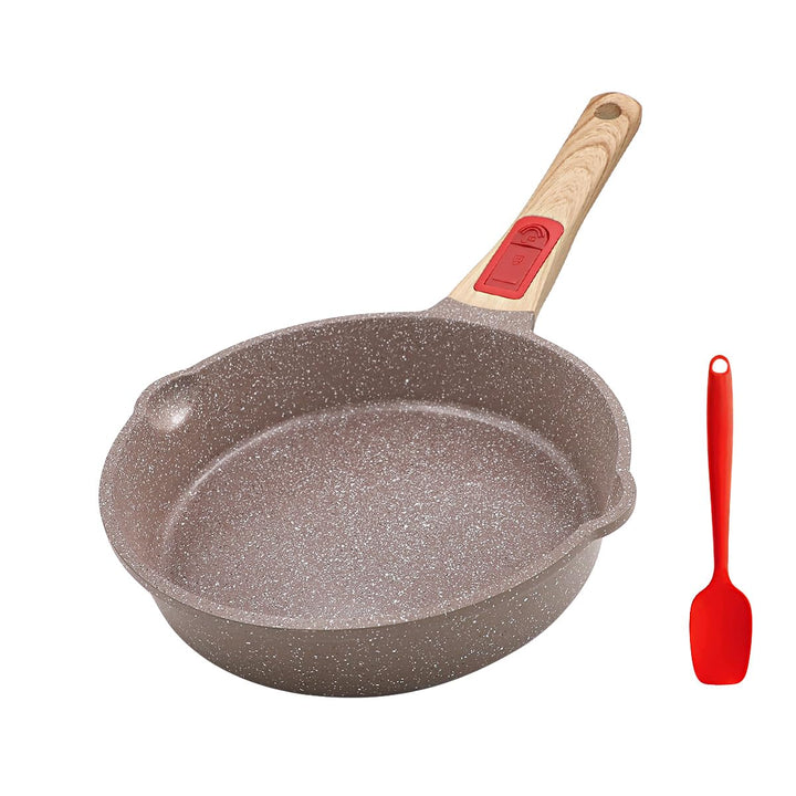 keramik pfanne 20 cm, Antihaft Keramikbeschichtung Bratpfanne 20 cm mit Abnehmbarer Griff, Geeignet