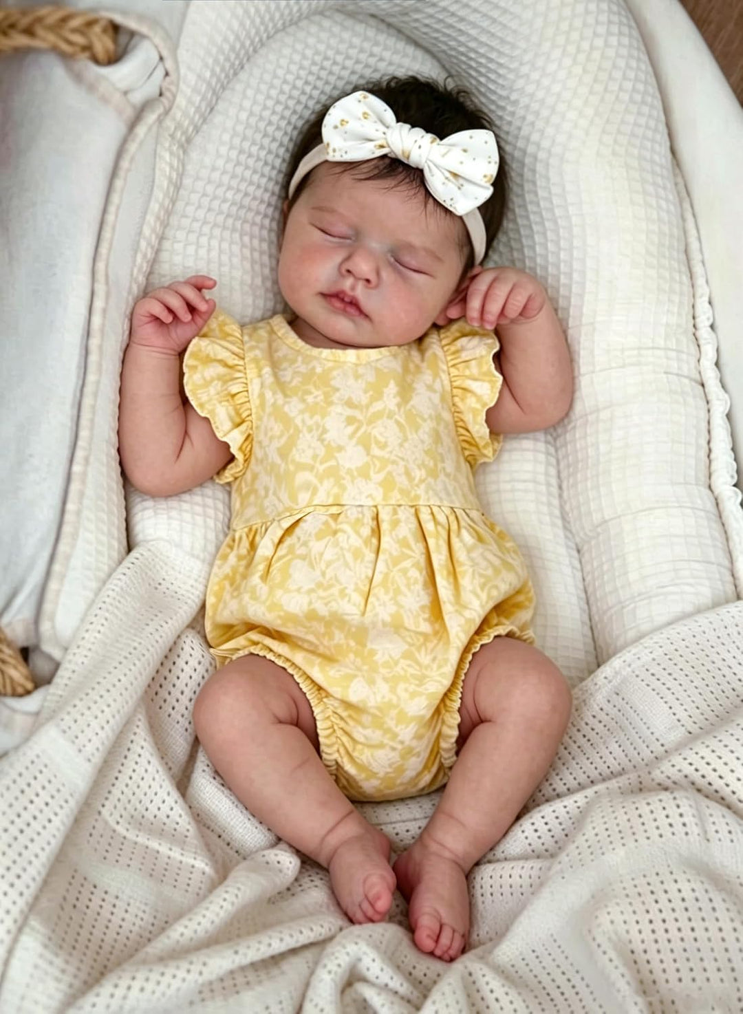 Zero pam Reborn Baby Vollsilikon Lebensecht-48CM Silikon Baby Babypuppen Wie Echt, Echte Babypuppe,