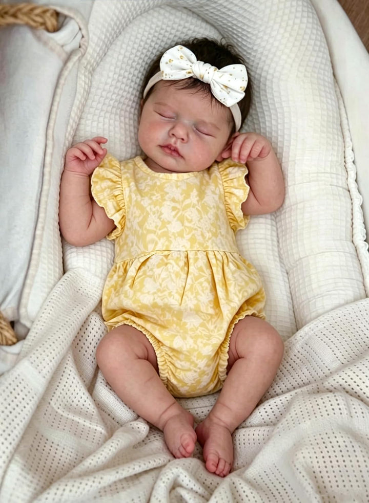 Zero pam Reborn Baby Vollsilikon Lebensecht-48CM Silikon Baby Babypuppen Wie Echt, Echte Babypuppe,