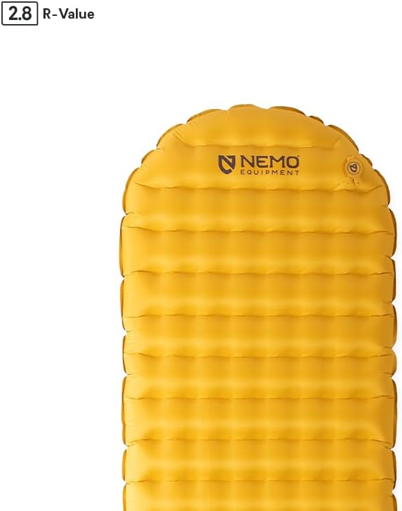 Nemo Tensor Trail Ultraleichte isolierte Isomatte Regular Mummy Regular Mummy (72 x 20 x 3,5), Regul