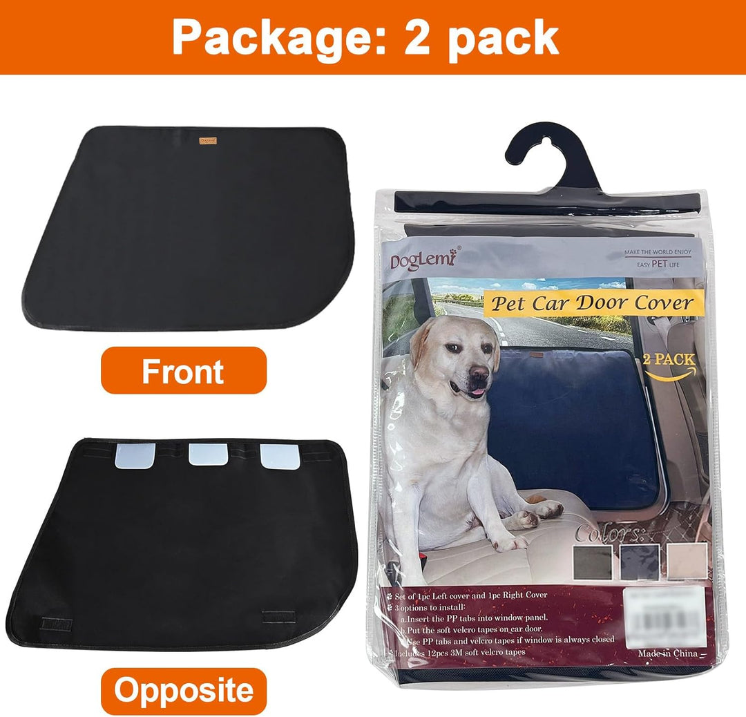 MIGHTYDUTY Türschutz Auto Hund 2 Stück/Set Wasserdicht Leicht zu reinigen Schnelle Installation Pet