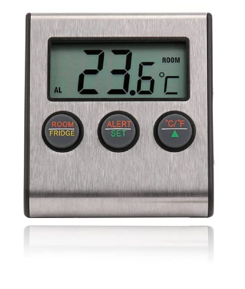 OLYMPIA 5963 Temperatursensor FTS 200 | Für Funk-Alarmanlagen der Protect und ProHome Systeme, (B x
