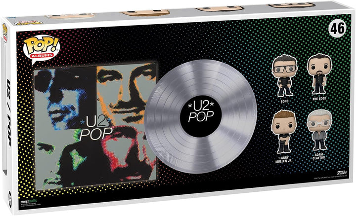 Funko Pop! Albums Deluxe: U2 - Pop! - Vinyl-Sammelfigur - Geschenkidee - Offizielle Handelswaren - S