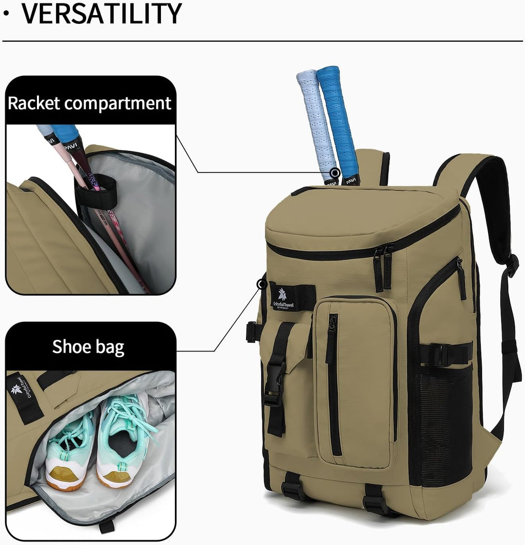 Kalesi Gym Duffle Bag Backpack 4-Way Waterproof with Shoes Compartment for travel Sport Hiking Lapto
