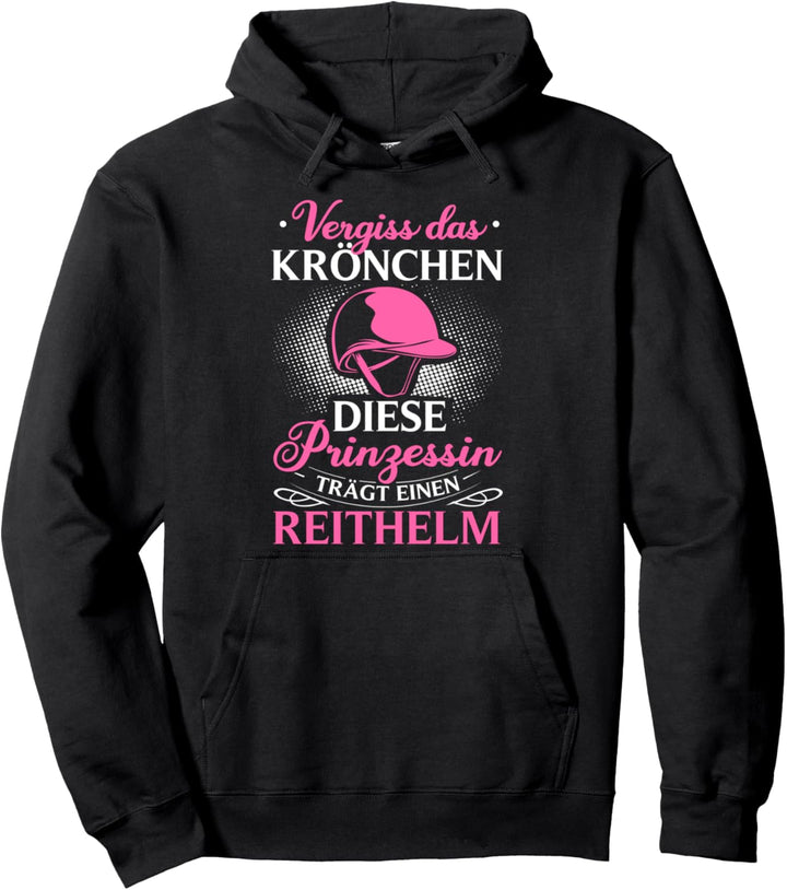 Reiten Kleidung Reitbekleidung Dressurreiten Prinzessin Pullover Hoodie