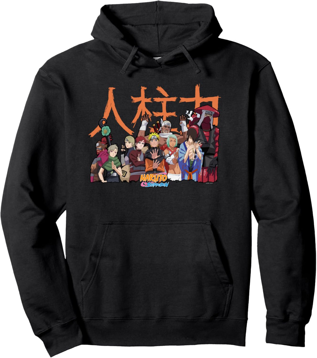 Naruto Shippuden Jinchuuriki Gruppe Pullover Hoodie