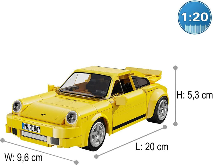 JAMARA 402855 CADA RUF CTR 2017 Yellowbird 1:20 2,4GHz Bricks, Auto Spielzeugauto, Sport Rennwagen f
