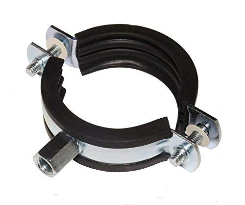 10 Stück Schlauchschellen Stahl verzinkt (250 mm), 250 mm