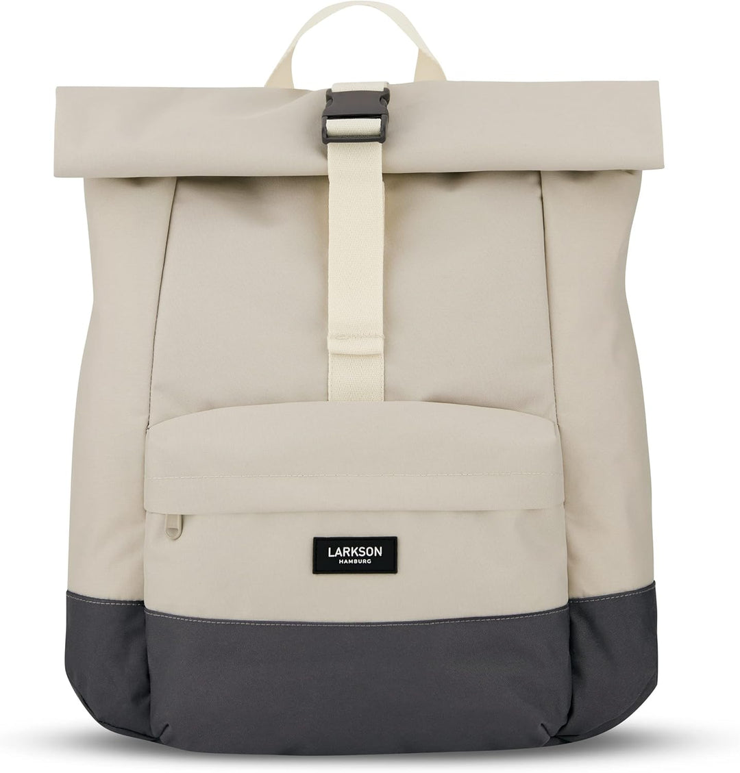LARKSON Rolltop Rucksack Damen & Herren - ALVA - Backpack für Uni, Business, Freizeit - Roll Top mit