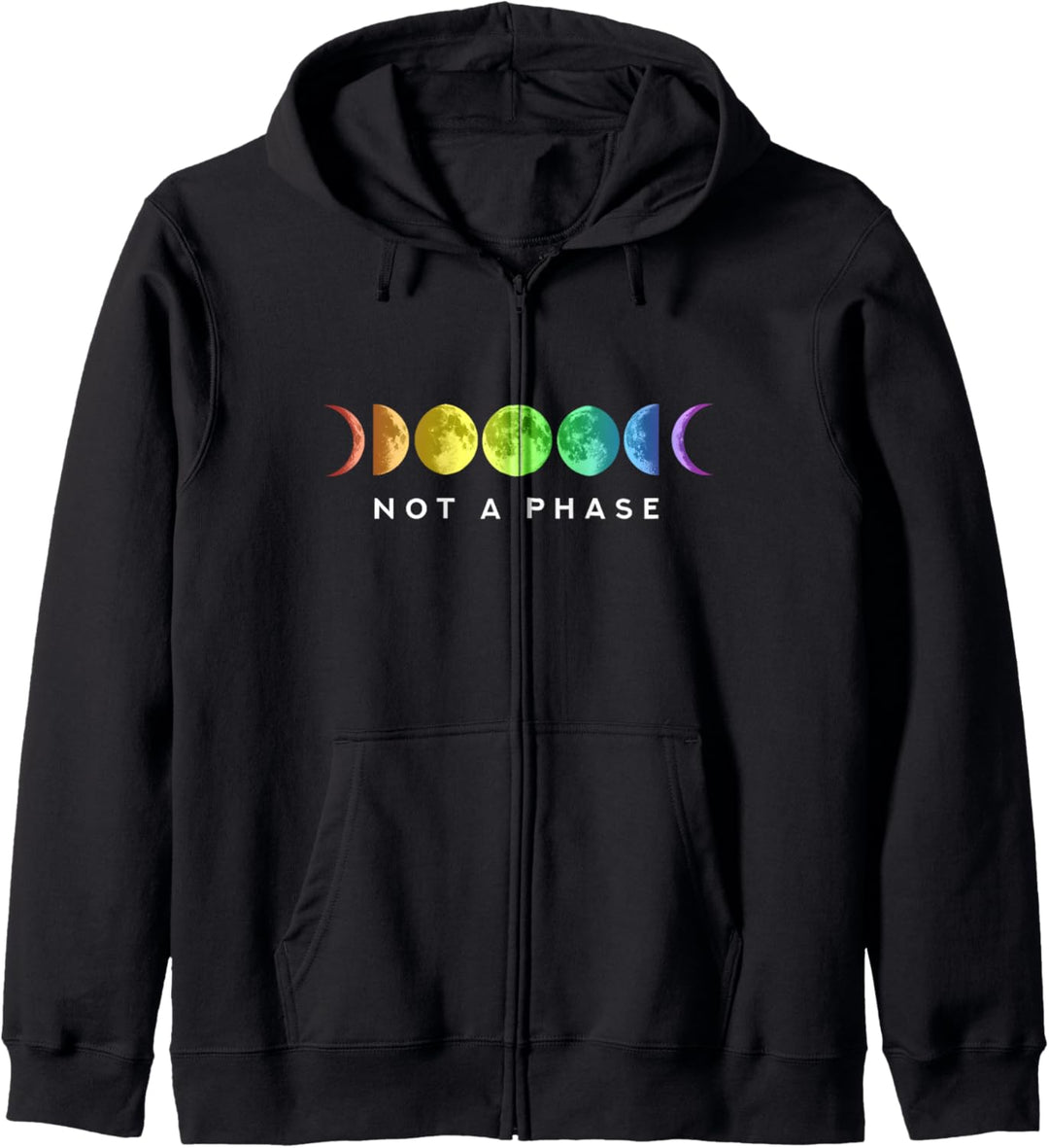 Not a phase Mond LGBT CSD Kapuzenjacke