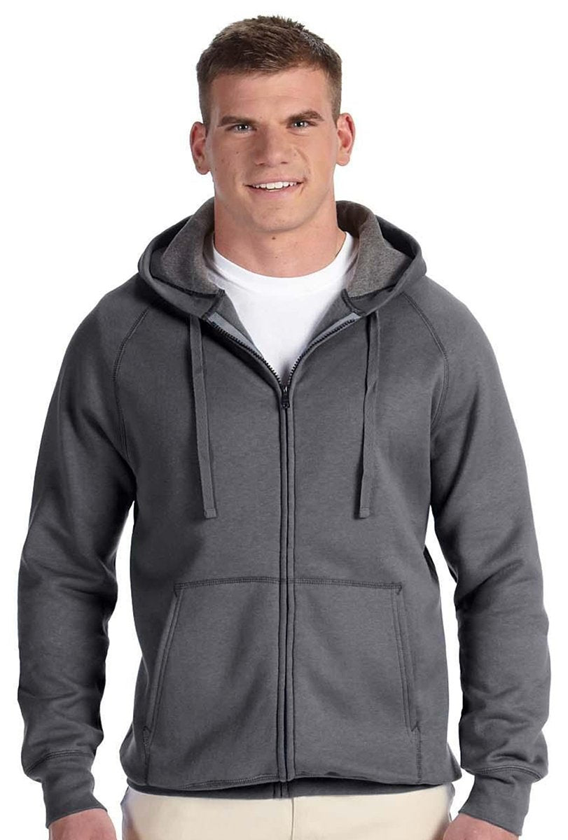 Hanes Herren Kapuzen-Sweatshirt L Charcoal Heather, L Charcoal Heather