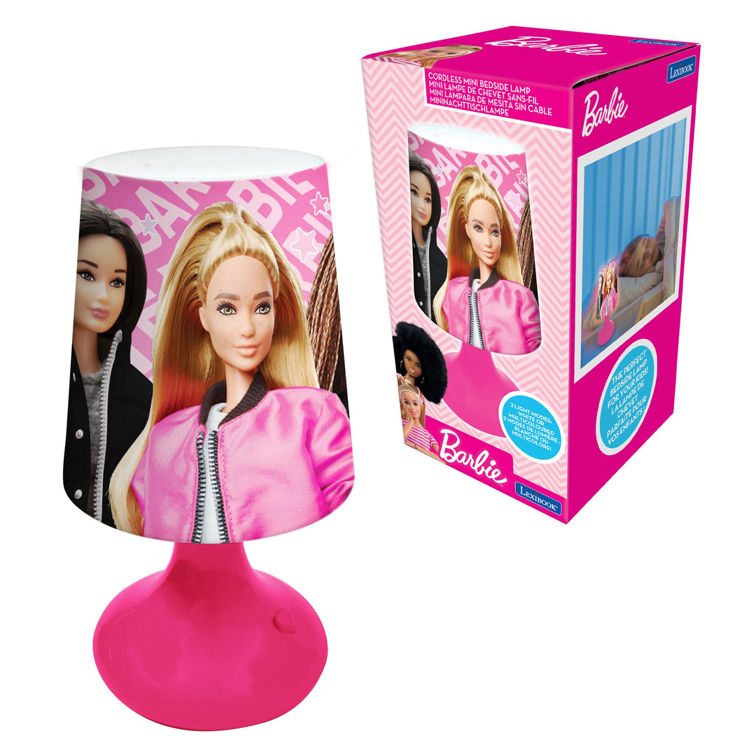 Lexibook, Mattel Barbie - Barbie Mini Wireless Nachttischlampe und Nachtlicht - MLT10BB Mini Barbie,