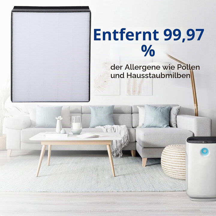 KEEPOW 2 Ersatzfilterset kompatibel mit Philips AC2889, AC2887, AC2882 &amp; AC3829 Luftreiniger | HEPA