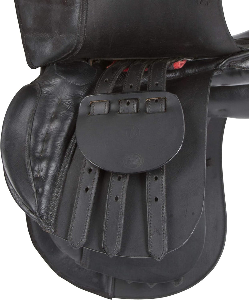 Kerbl 32285 Haflinger Sattelset,Katze, Pferd, schwarz Schwarz Haflinger: 17,5 Zoll, Schwarz Haflinge