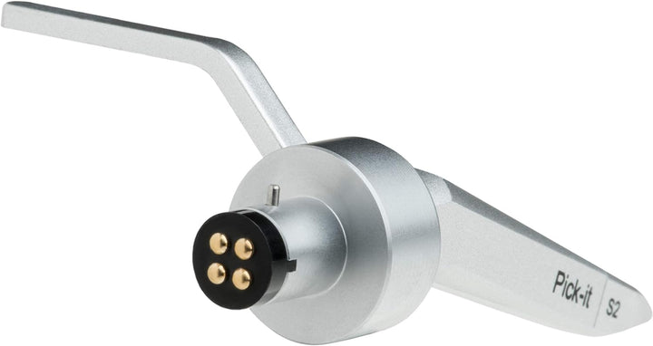 Pro-Ject Pick it S2C Black, MM Tonabnehmer mit SME Anschluss, Hohe Ausgangsspannung, All Black Editi
