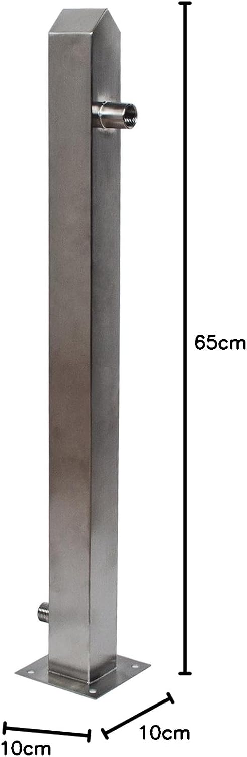 Köhko Wassersäule 650 mm aus Edelstahl V2A Wasserzapfstelle Gartenzapfstelle 45023-065 45023-065 Ede