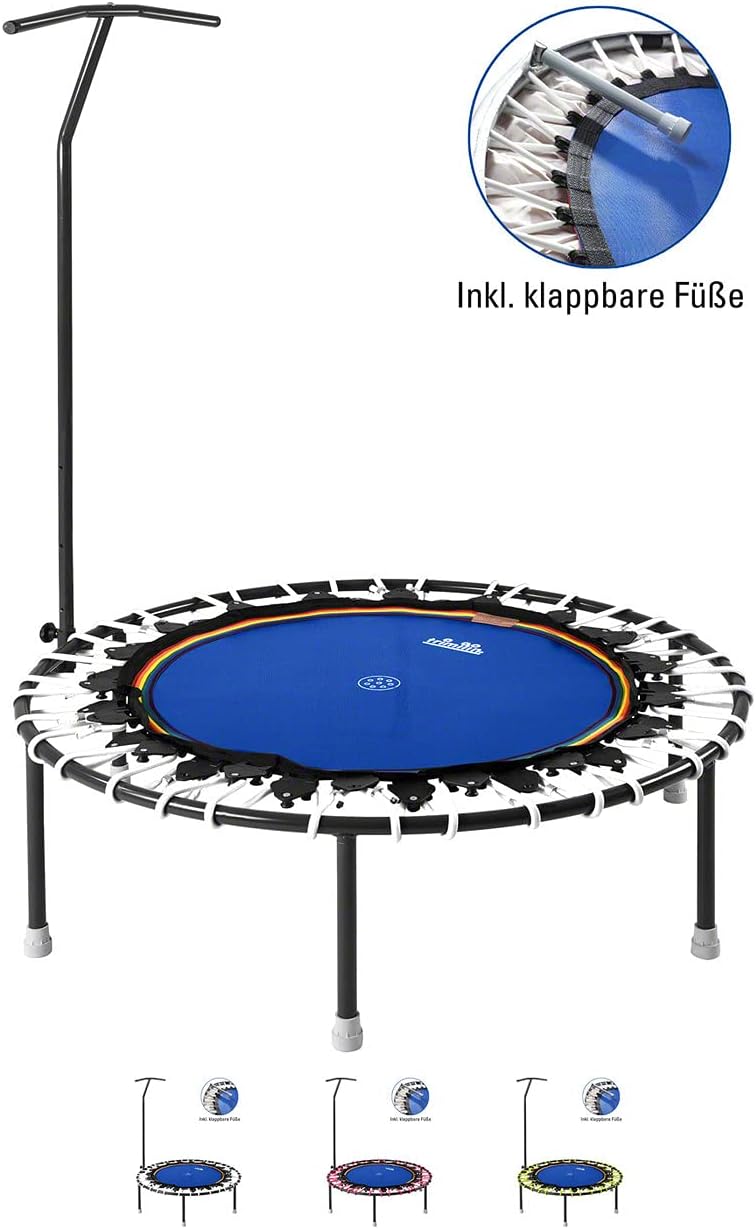 Trimilin Trampolin Jump 111 Vario, inkl. T-Haltestange Weiss, Weiß