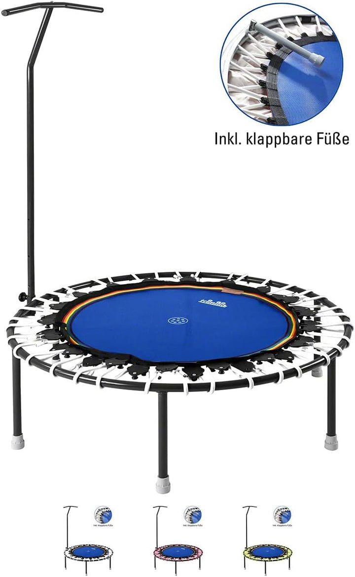 Trimilin Trampolin Jump 111 Vario, inkl. T-Haltestange Weiss, Weiß