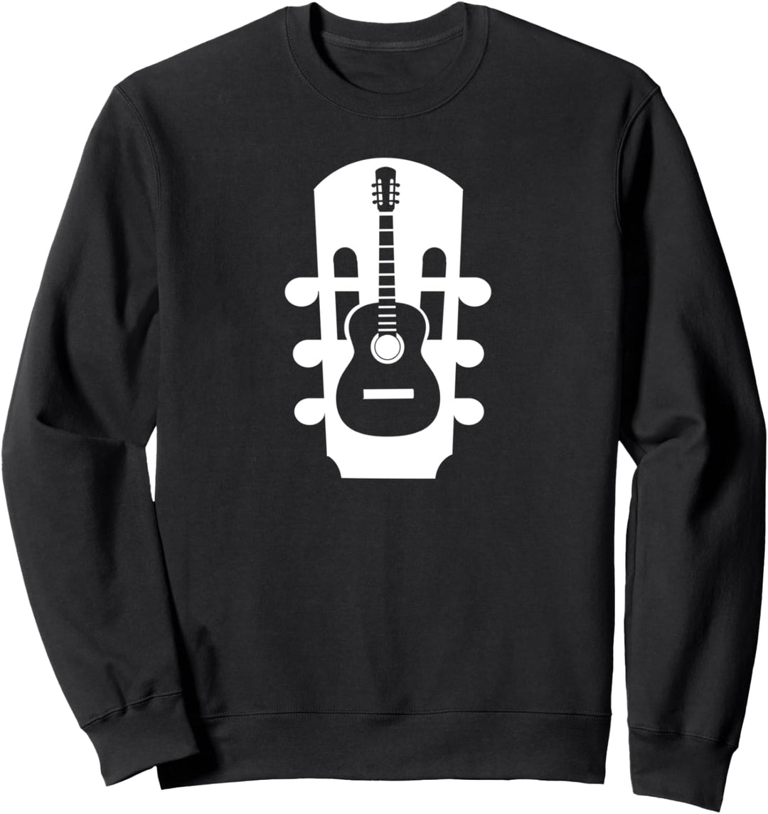 Acoustic Guitar Music Player Musician Guitarist Holiday Sweatshirt