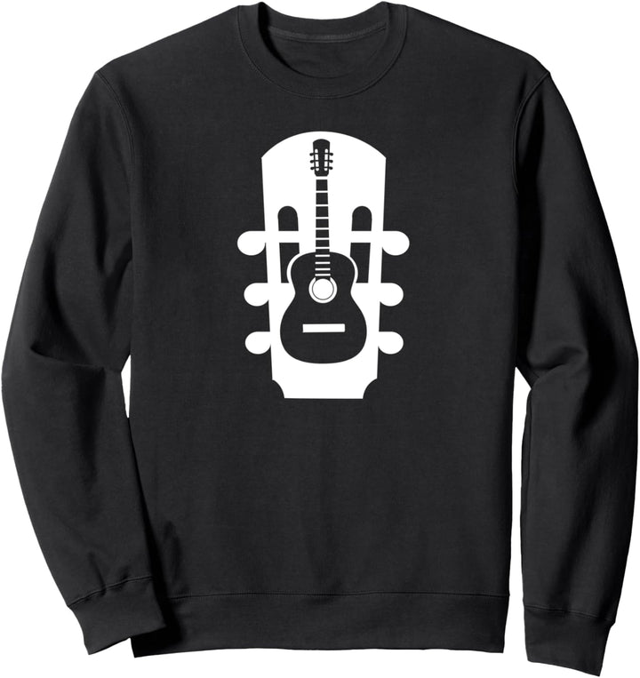 Acoustic Guitar Music Player Musician Guitarist Holiday Sweatshirt