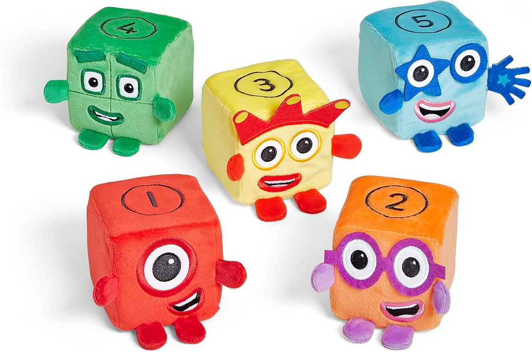 Learning Resources Numberblocks Blockets 1-5 Zahlenlernen Kuscheltier Set | Sensorisches Mathe-Spiel