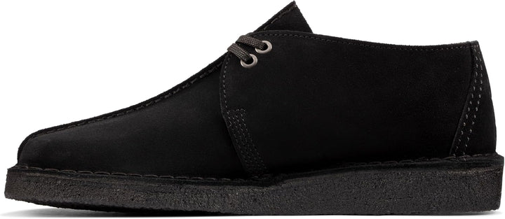 Clarks Herren Desert Trek Oxford 39.5 EU Schwarzes Wildleder, 39.5 EU Schwarzes Wildleder