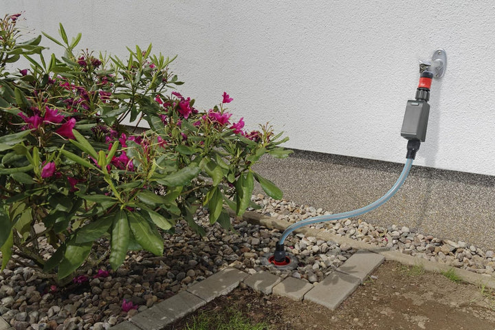 OSRAM SMART+ WiFi Bewässerungssteuerung IP55, Solar & USB-C, Wasserzähler, App-Steuerung, Alexa komp