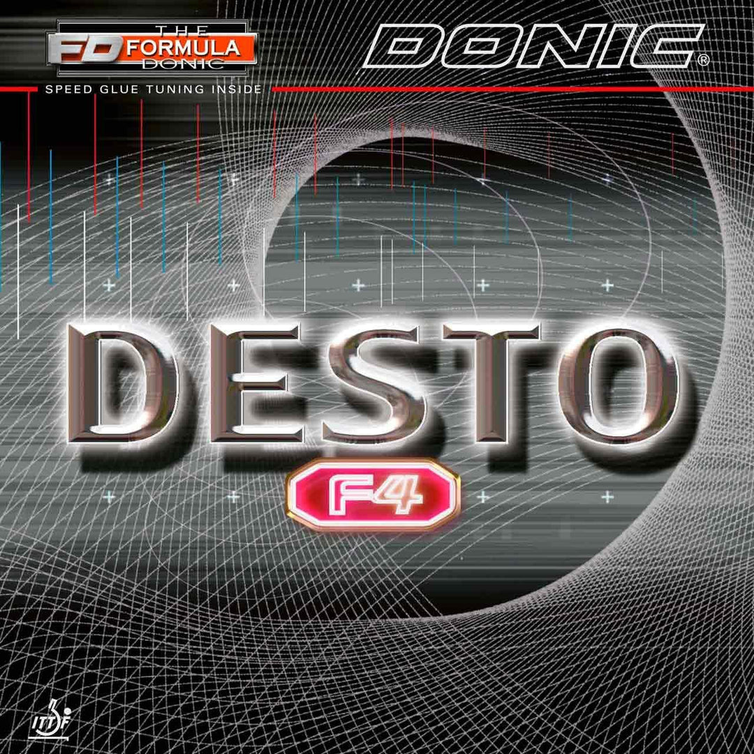 Donic Belag Desto F4 rot 2,3 mm, rot 2,3 mm