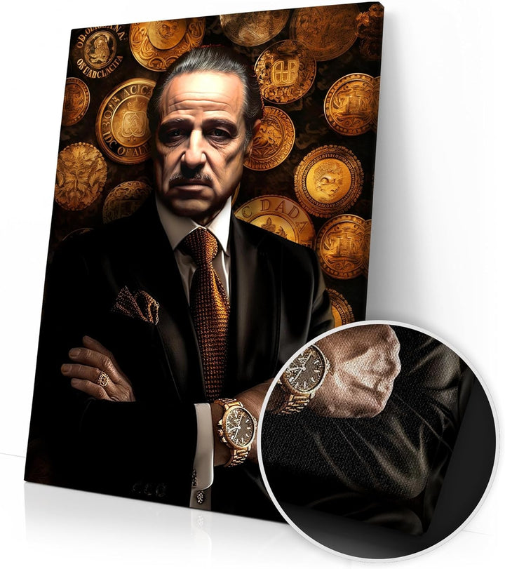 Artmazing | The Godfather Bild | Poster &amp; Kunstdrucke | Bild Der Pate | Bild Hochformat | S Art Bild