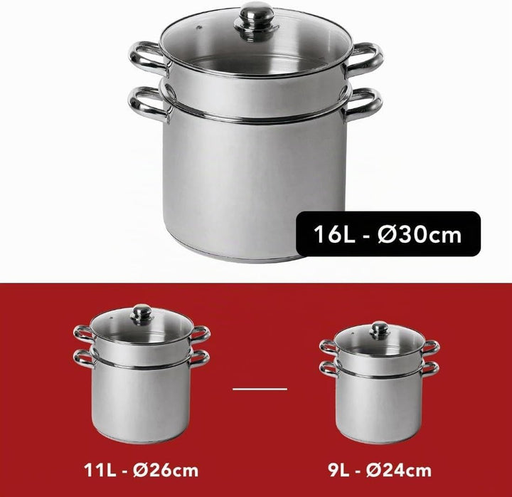 Baumalu 340971 Couscous-Topf Tajine 14 l