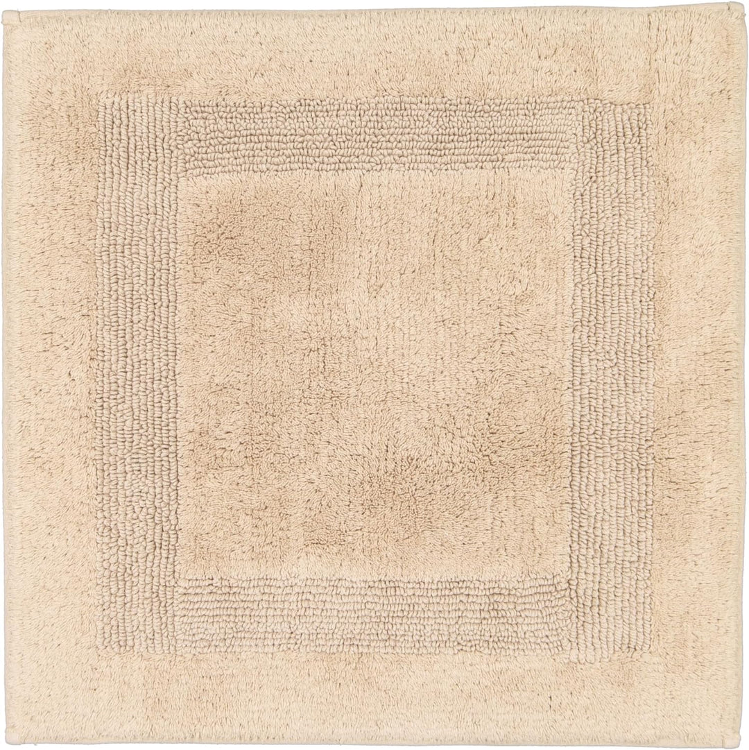 Cawö Home Badteppiche Luxus Badteppich 1000 Sand - 375 60x60 cm, 60x60 cm