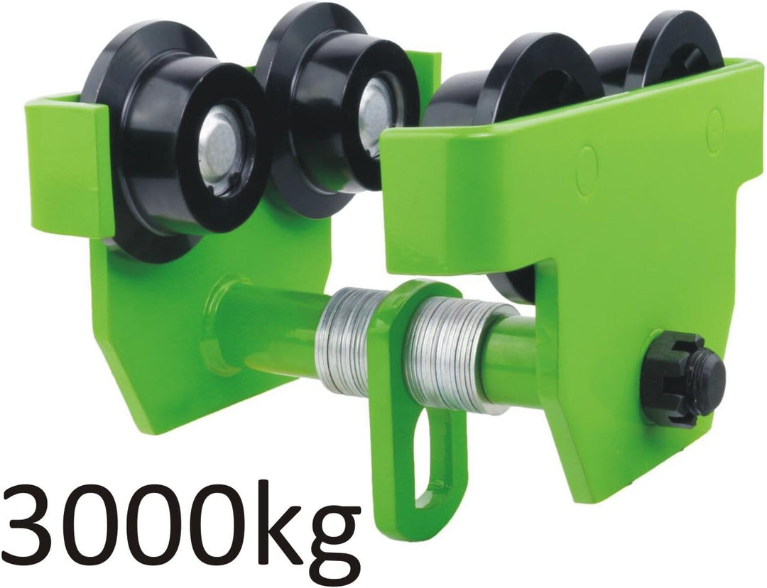 LABT stabile Laufkatze mit 100mm - 150mm Flanschbreite - Krankatze mit 3000 kg Lastkapazität - Unter