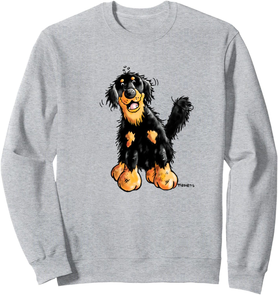 Happy Hovawart I Geschenk für Hunde Besitzer I Hundemotiv Sweatshirt