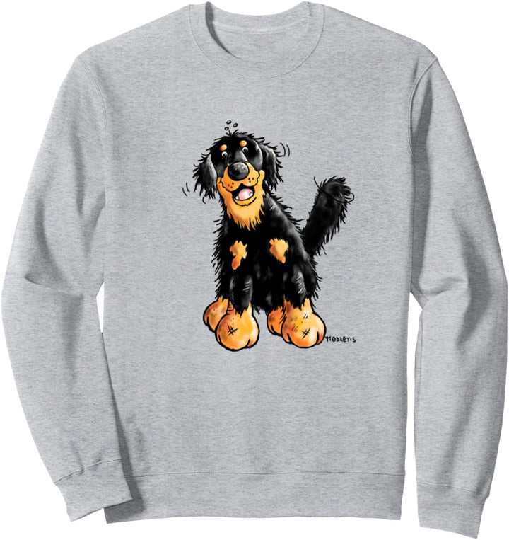 Happy Hovawart I Geschenk für Hunde Besitzer I Hundemotiv Sweatshirt