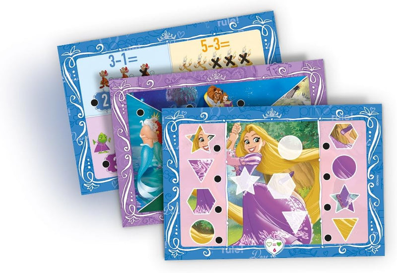 Clementoni Travel Quiz Reise-Set (Italienische Version) Prinzessin bunt, Prinzessin