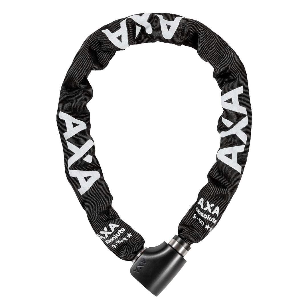 AXA Unisex-Adult Absolute 9-90 Kettenschloss, Black, 59090995SS