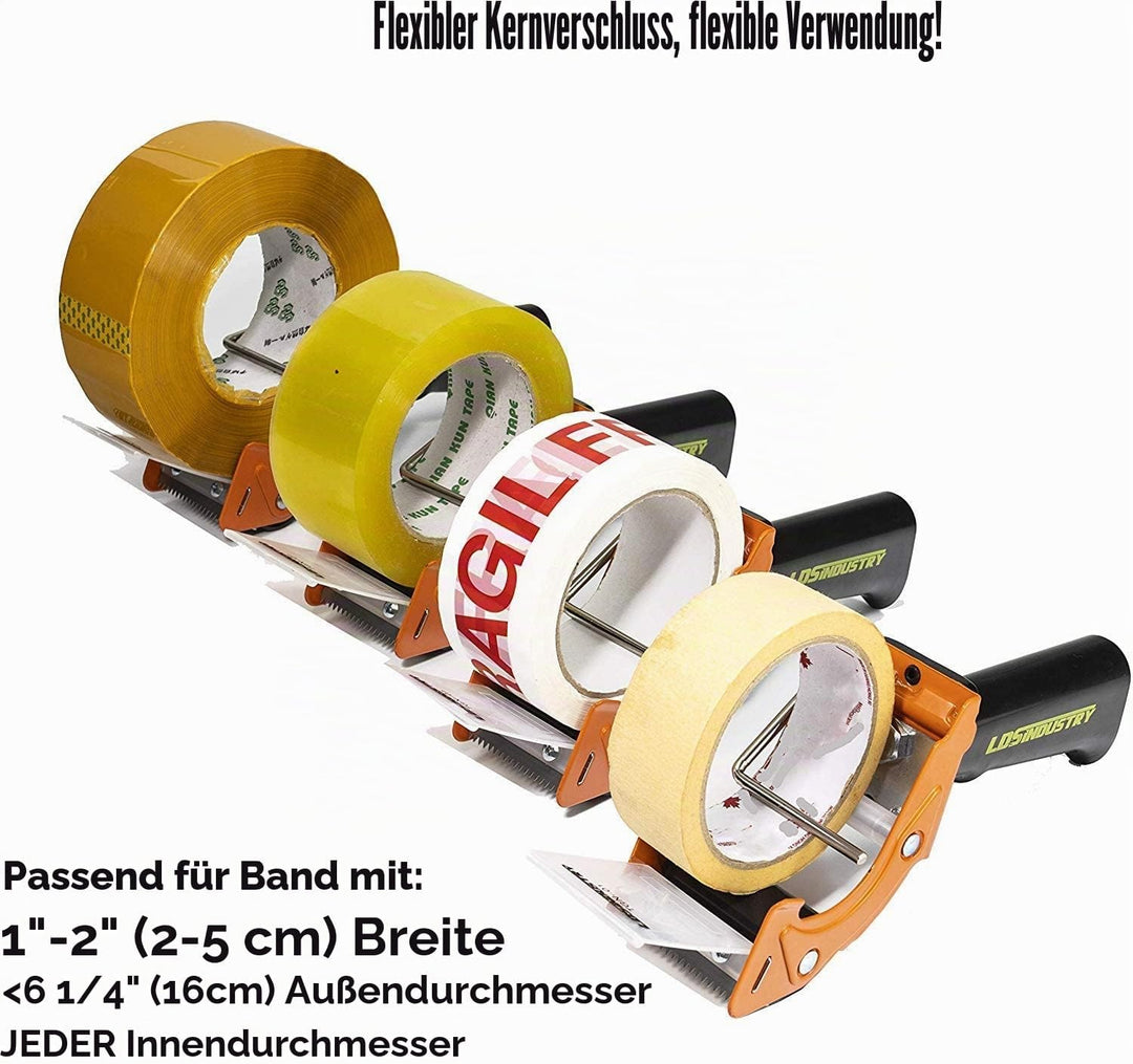 Paketklebeband Klebebandabroller Paketbandabroller Packband Paketband Papierklebeband Abroller Handa