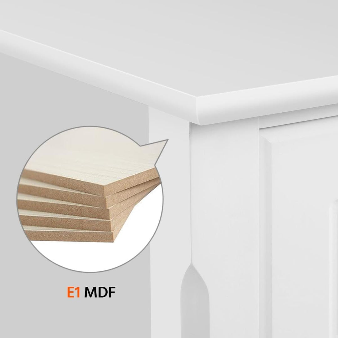 Yaheetech 2 STK. Nachtschrank Nachtkommode Boxspringbett Nachttisch Konsole Schrank, mit Schubladen,
