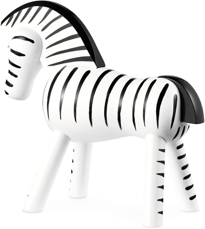 Kay Bojesen Zebra Figuren 14 cm Holzfiguren Weihnachtsdekoration, schwarz H14 cm Zebra, H14 cm Zebra